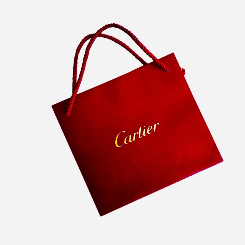 CARTIER Shopping Bags Set Design, Props etc.🛍